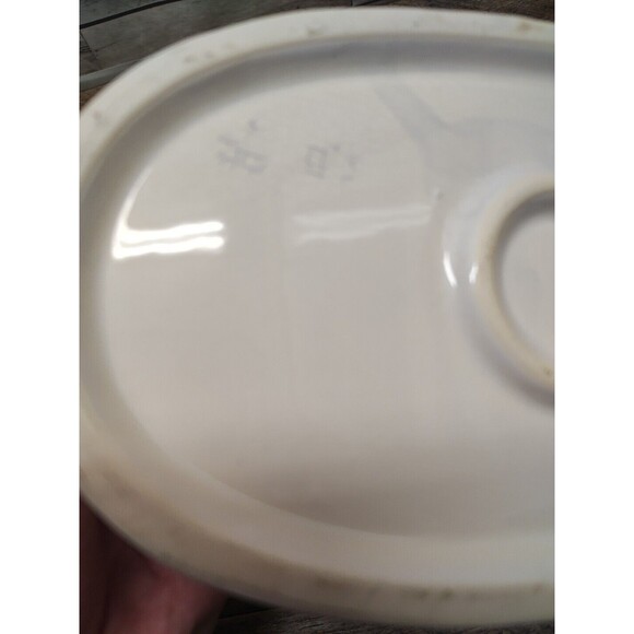 Vintage White Ceramic Hen on a Nest Soup Tureen, Farmhouse Kitchen, Cottagecore - Picture 12 of 16